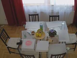 voyeurcam julmodels dining 2